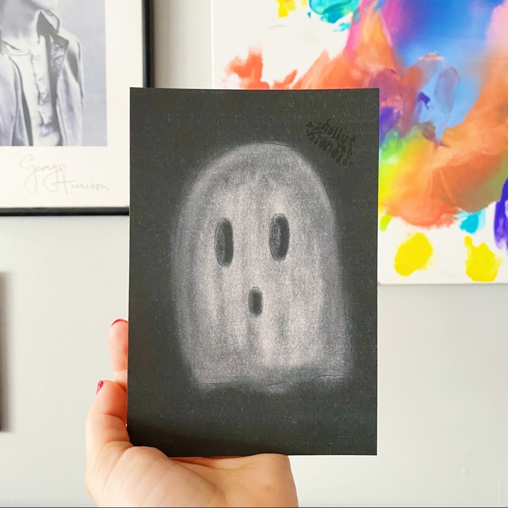 “BOO!” Spooky Collection Art Print